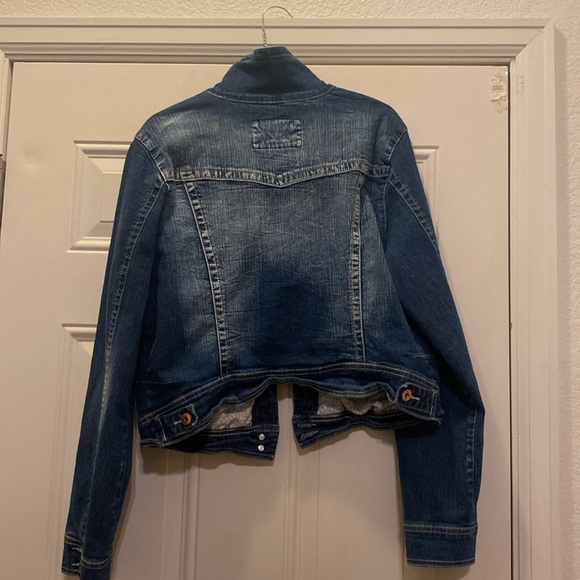 Gently used jean jacket - Picture 2 of 2